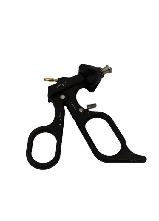 Integra Jarit 652-113 Laparoscopic Angled Handle w/ HF Connector & Ratchet