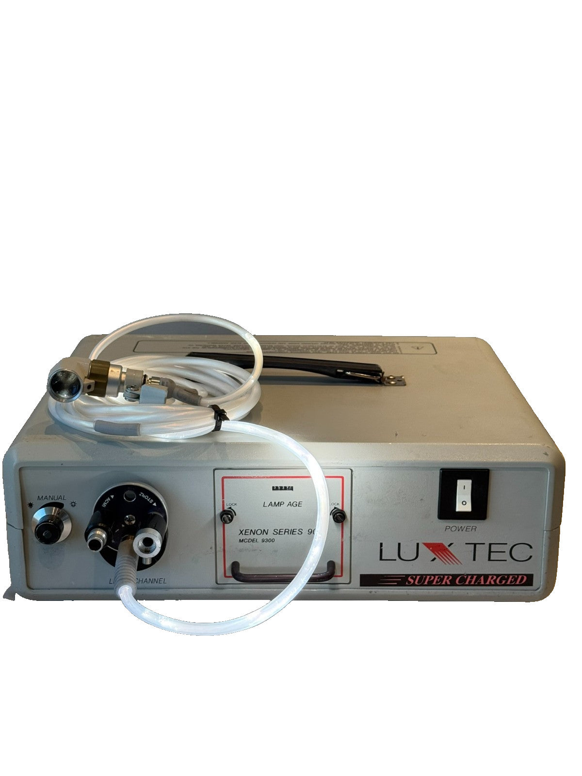 Luxtec Xenon Series 9000 Model 9300 Light Source w/ Light Cable Integra 0023009