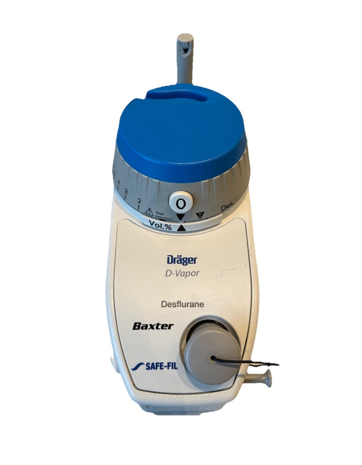 Baxter Drager D-Vapor Desflurane Vaporizer M35500 Sv 2.03