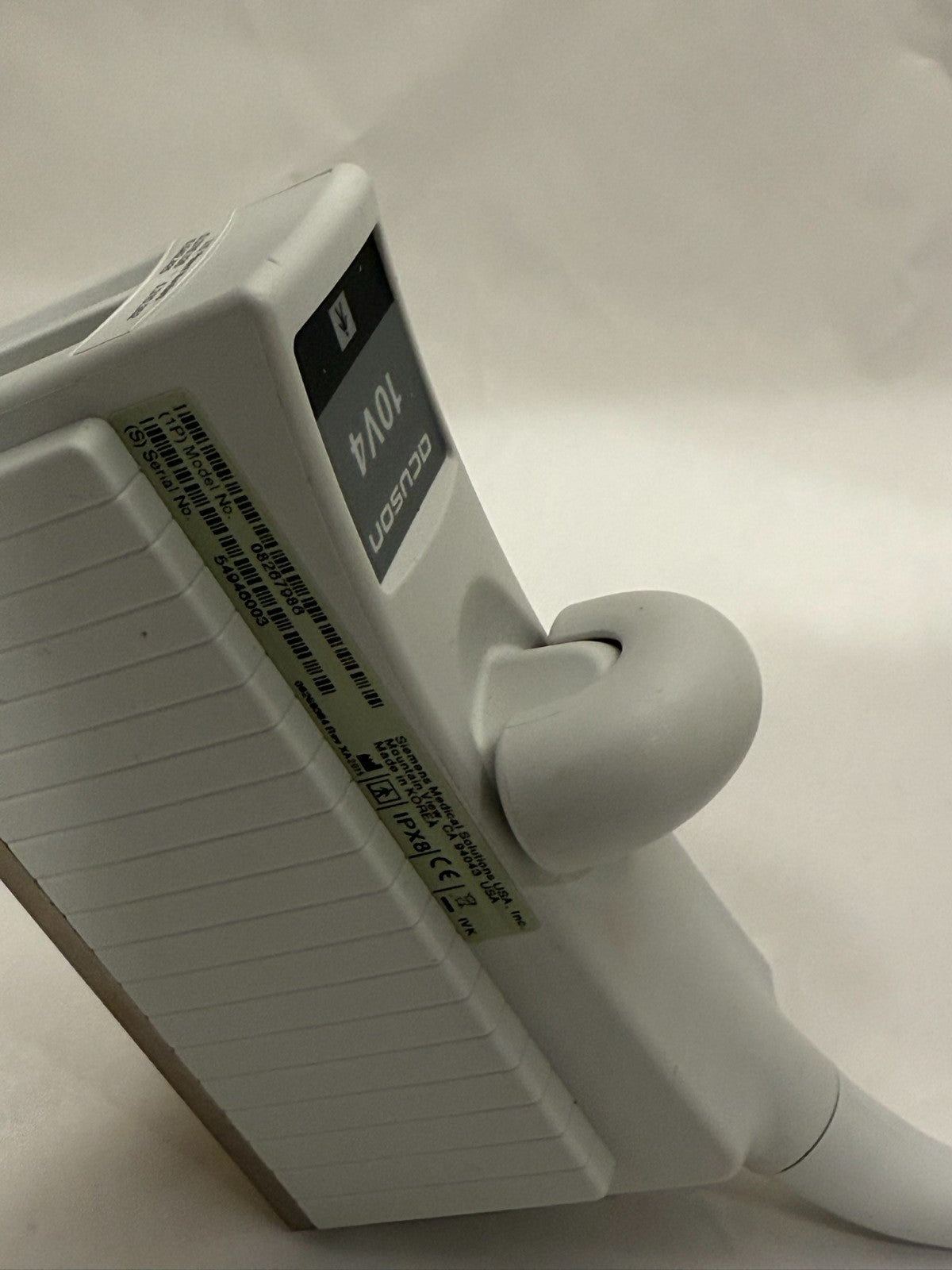 Siemens Acuson 10V4 Sector Array Ultrasound Transducer Probe 4-10 MHz