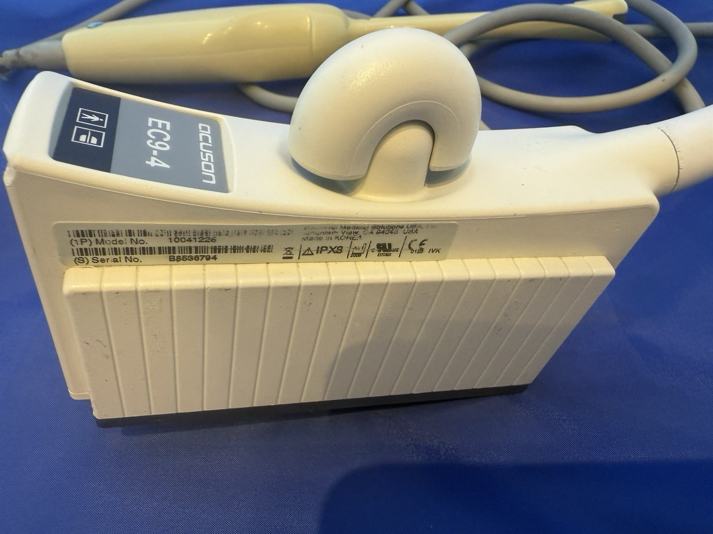 Siemens EC9-4  Transvaginal Ultrasound Transducer Probe