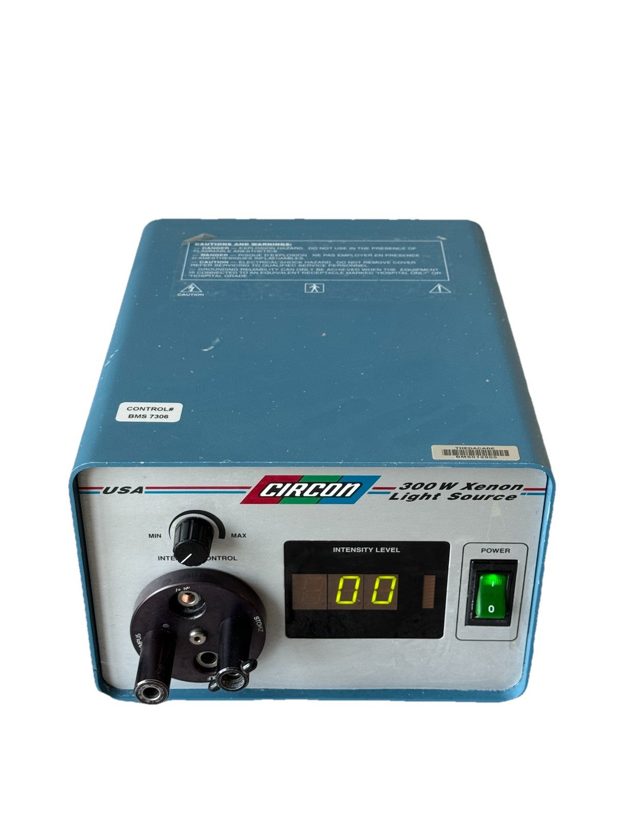 Circon ACMI 300W Xenon Light Source MV-9086 - EXCELLENT Condition