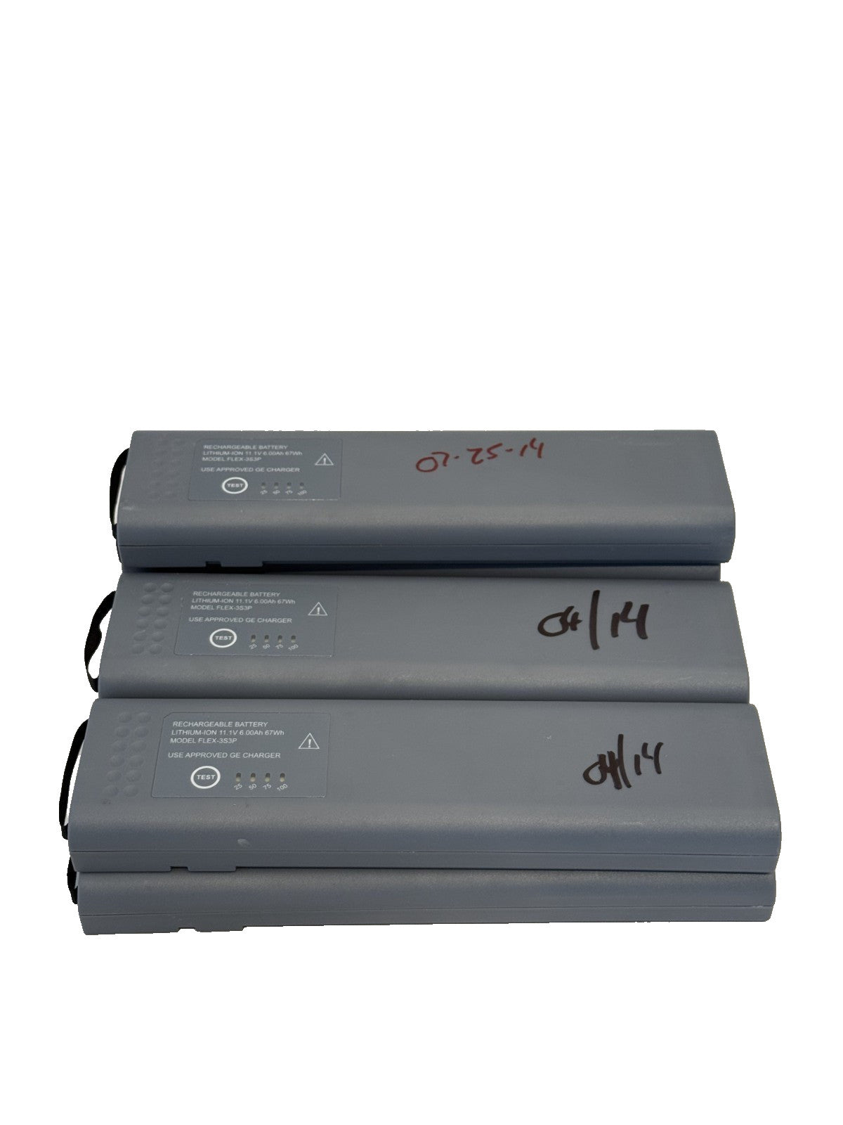 (Lot of 7) - FLEX-3S3P GE Healthcare Monitor B650 B850 GE-650 REF 2036984-001