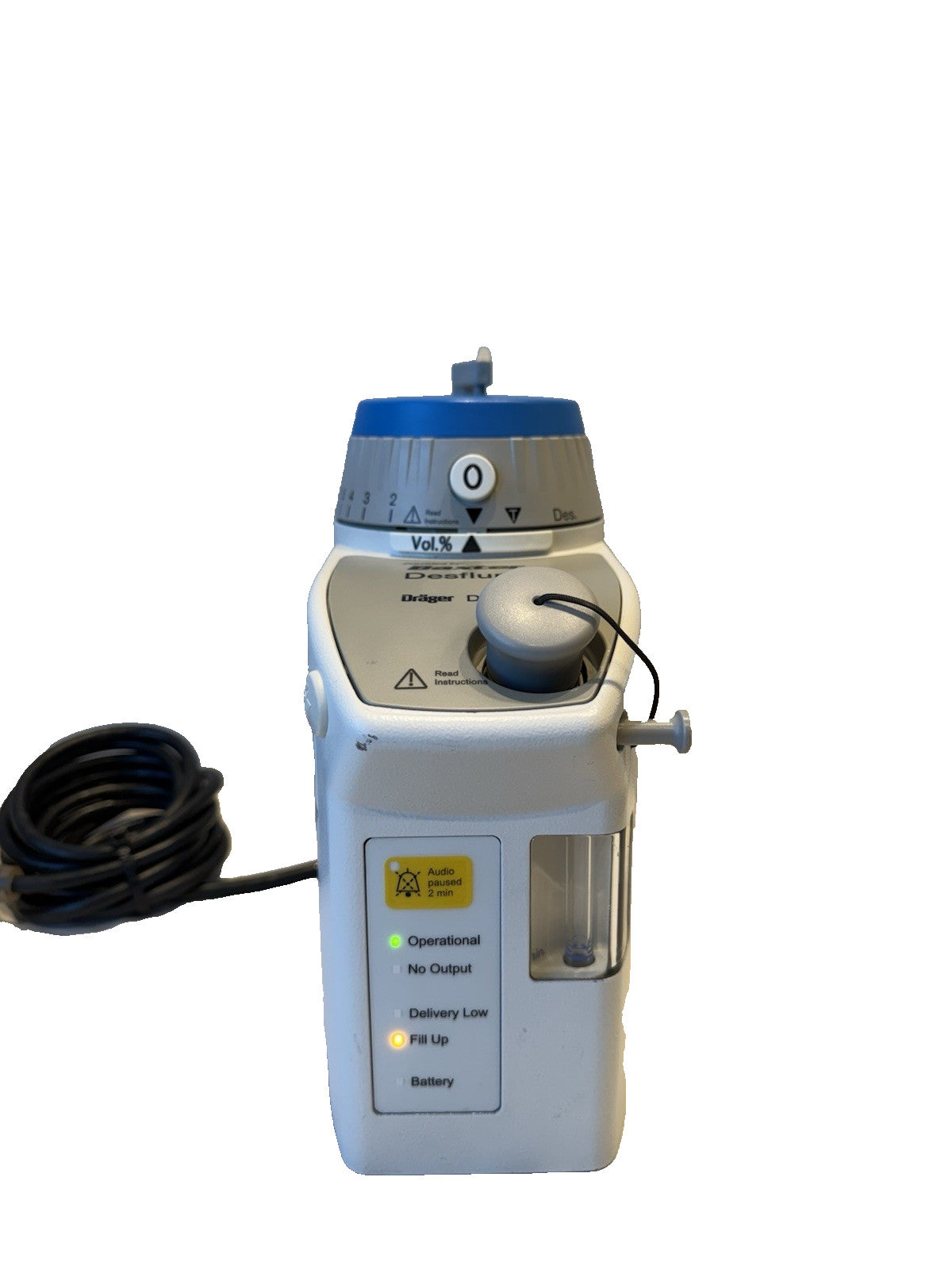 Baxter Drager D-Vapor Desflurane Vaporizer M35500 Sv 3.0