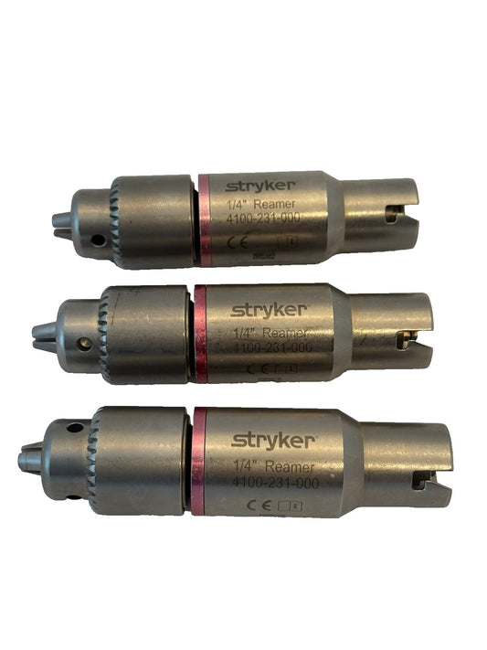 STRYKER SURGICAL 1/4" REAMER REFERENCE 4100-231-000 (1 unit)