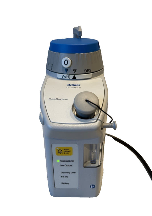 Baxter Drager D-Vapor Desflurane Vaporizer M35500 Sv 3.0